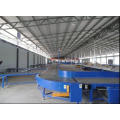 telescopic conveyor for uploading and downloading